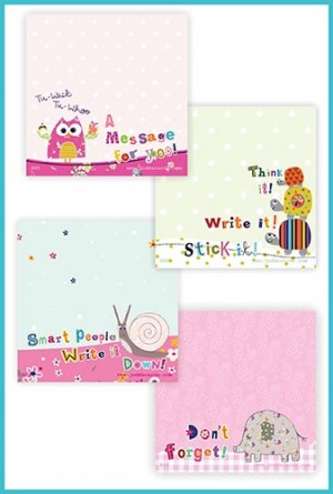 Sticky Note pads - Quadruple packs - £7.99